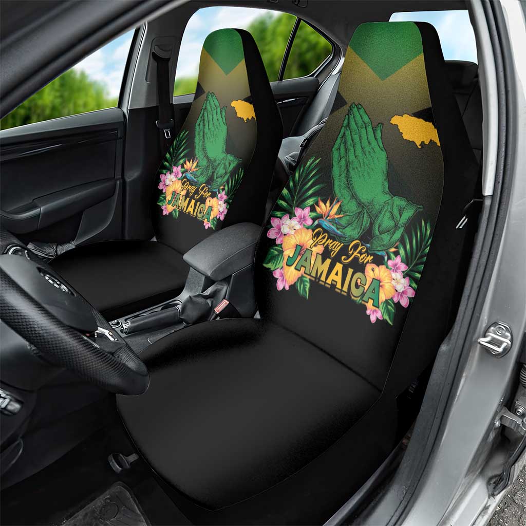 Pray For Jamaica Car Seat Cover Jamaica Strong - Wonder Print Shop