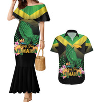 Personalized Pray For Jamaica Couples Matching Mermaid Dress and Hawaiian Shirt Jamaica Strong - Wonder Print Shop