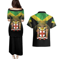 Personalized Pray For Jamaica Couples Matching Puletasi and Hawaiian Shirt Jamaica Strong - Wonder Print Shop
