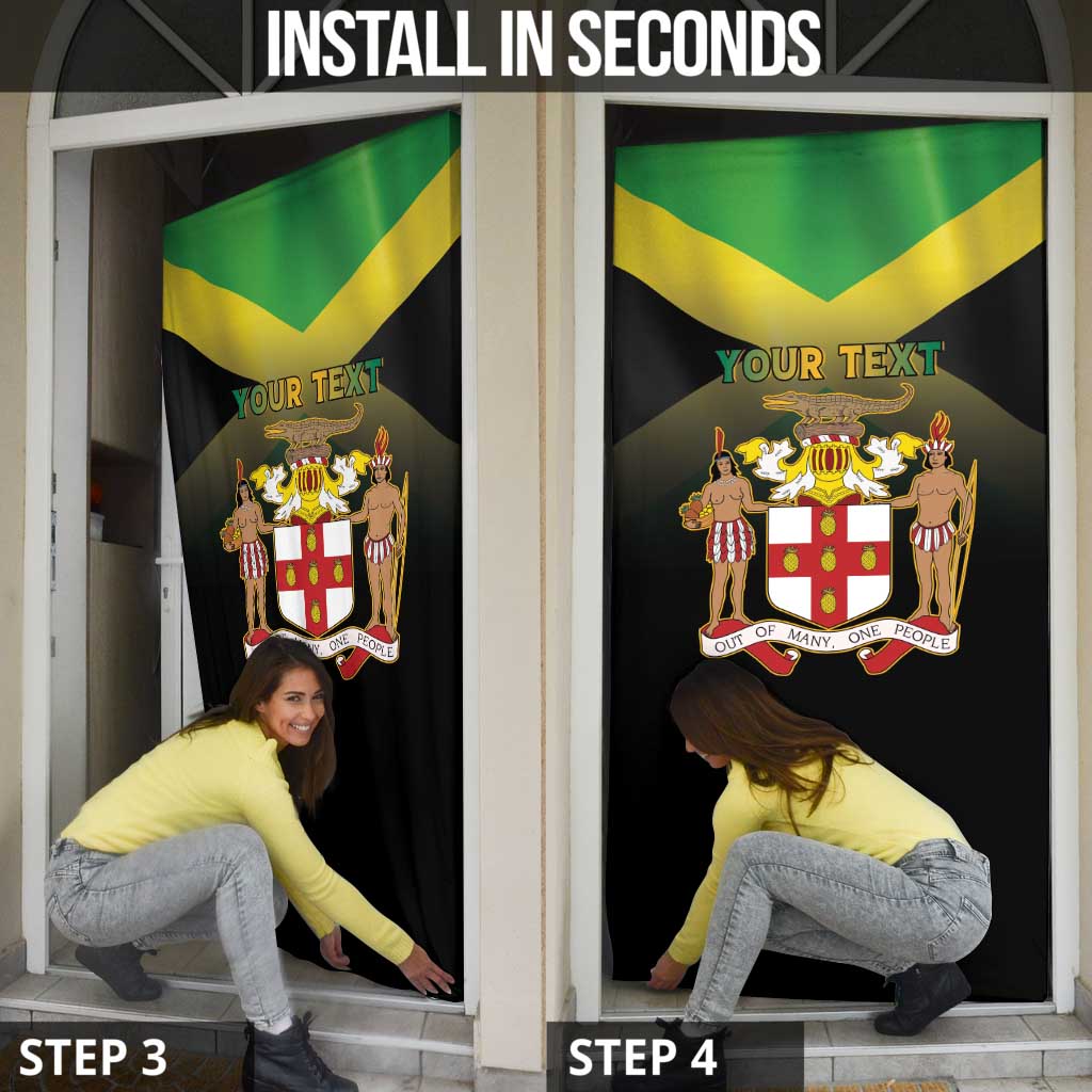 Personalized Pray For Jamaica Door Cover Jamaica Strong - Wonder Print Shop