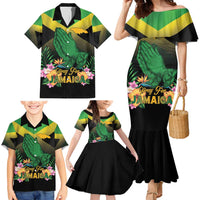 Personalized Pray For Jamaica Family Matching Mermaid Dress and Hawaiian Shirt Jamaica Strong - Wonder Print Shop