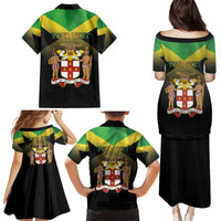 Personalized Pray For Jamaica Family Matching Puletasi and Hawaiian Shirt Jamaica Strong - Wonder Print Shop