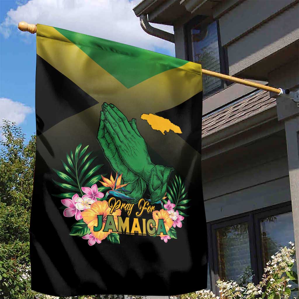 Pray For Jamaica Garden Flag Jamaica Strong - Wonder Print Shop
