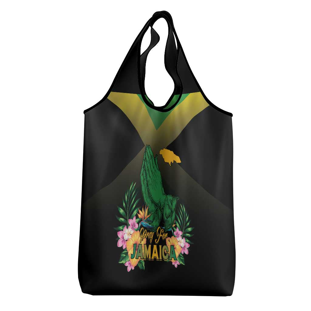 Pray For Jamaica Grocery Bag Jamaica Strong - Wonder Print Shop