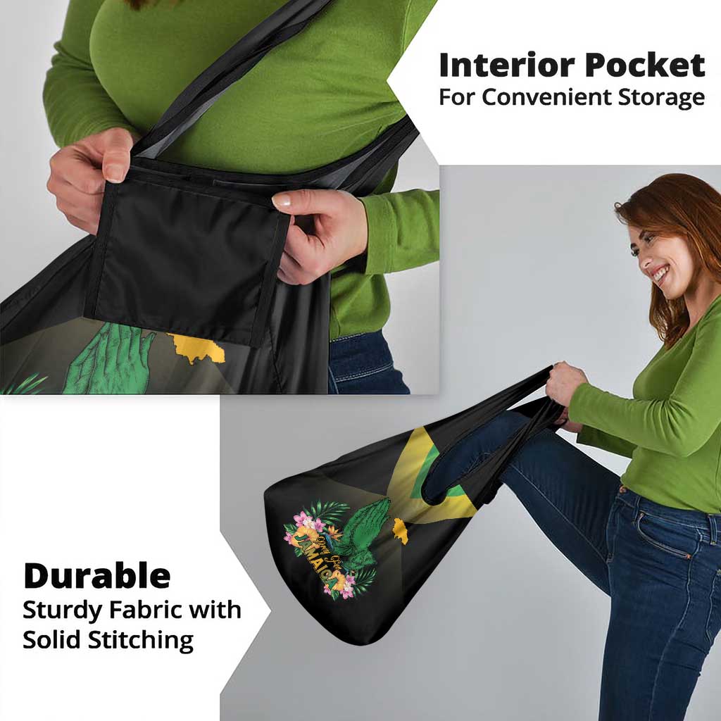 Pray For Jamaica Grocery Bag Jamaica Strong - Wonder Print Shop