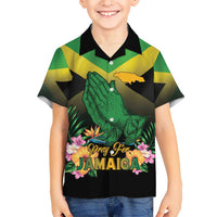 Personalized Pray For Jamaica Hawaiian Shirt Jamaica Strong - Wonder Print Shop