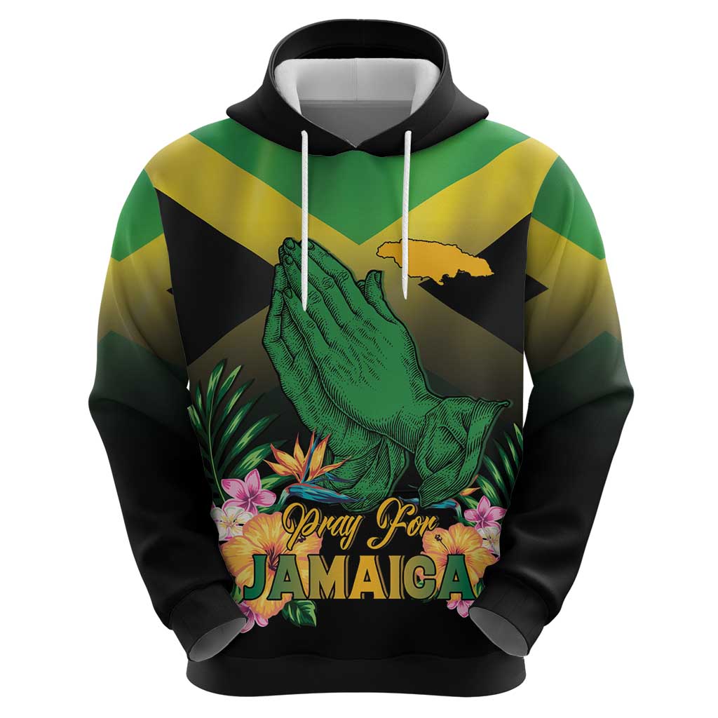 Personalized Pray For Jamaica Hoodie Jamaica Strong - Wonder Print Shop