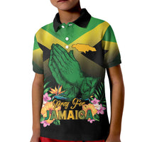 Personalized Pray For Jamaica Kid Polo Shirt Jamaica Strong - Wonder Print Shop