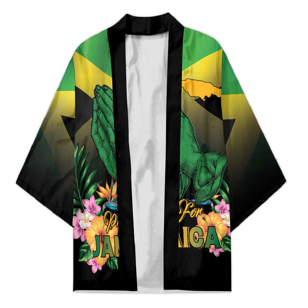 Personalized Pray For Jamaica Kimono Jamaica Strong - Wonder Print Shop