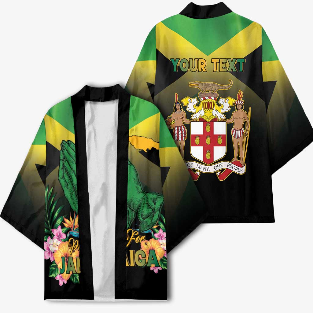 Personalized Pray For Jamaica Kimono Jamaica Strong - Wonder Print Shop