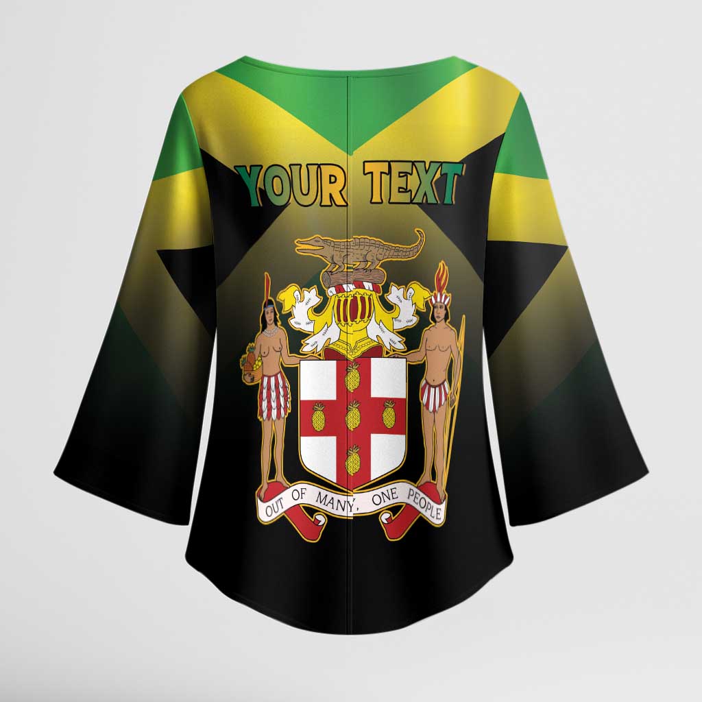 Personalized Pray For Jamaica Kimono Sleeve Blouse Jamaica Strong - Wonder Print Shop