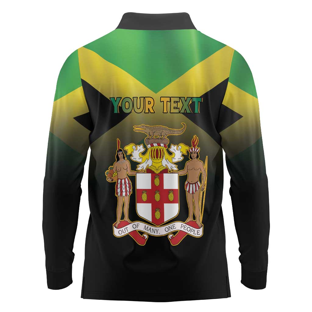 Personalized Pray For Jamaica Long Sleeve Polo Shirt Jamaica Strong - Wonder Print Shop