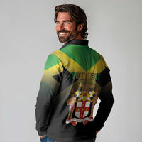Personalized Pray For Jamaica Long Sleeve Polo Shirt Jamaica Strong - Wonder Print Shop