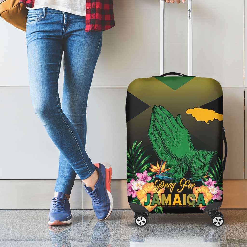 Pray For Jamaica Luggage Cover Jamaica Strong - Wonder Print Shop