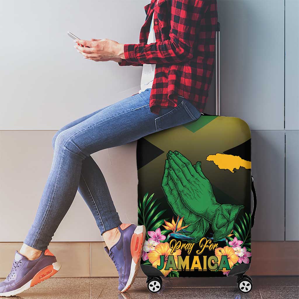 Pray For Jamaica Luggage Cover Jamaica Strong - Wonder Print Shop