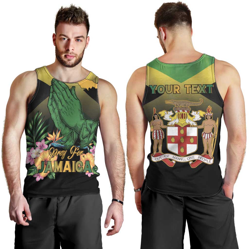 Personalized Pray For Jamaica Men Tank Top Jamaica Strong - Wonder Print Shop
