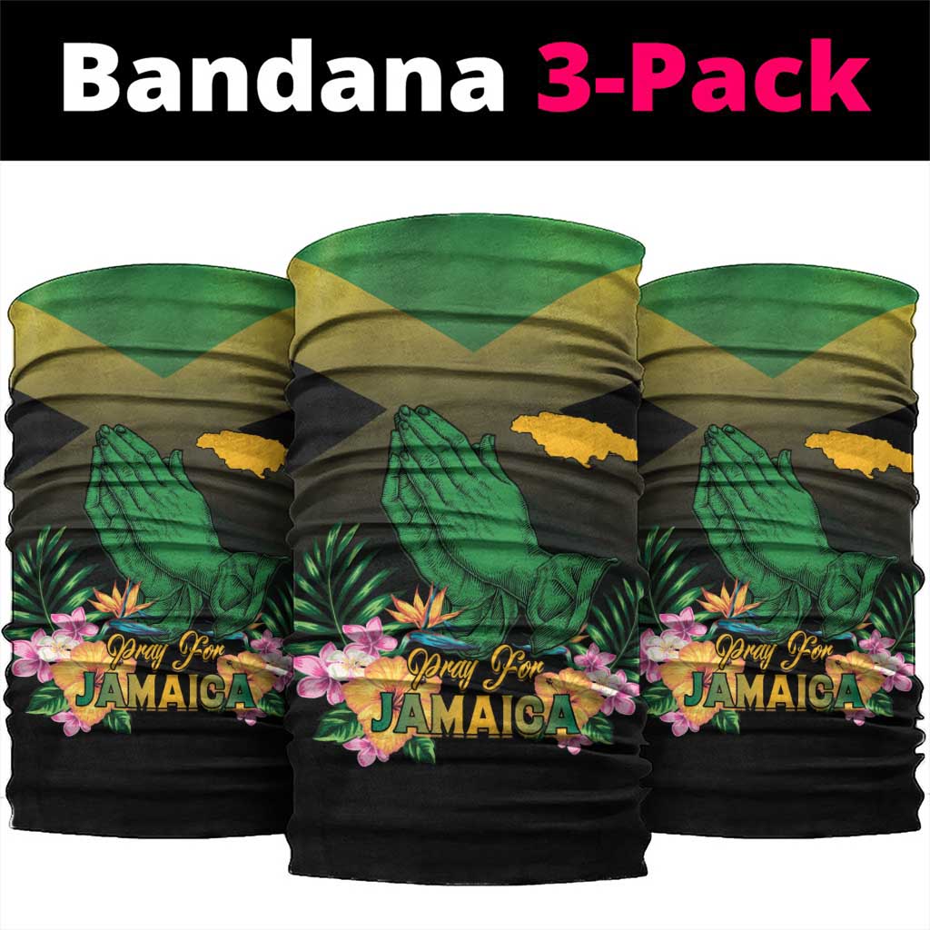 Pray For Jamaica Neck Gaiter Jamaica Strong - Wonder Print Shop