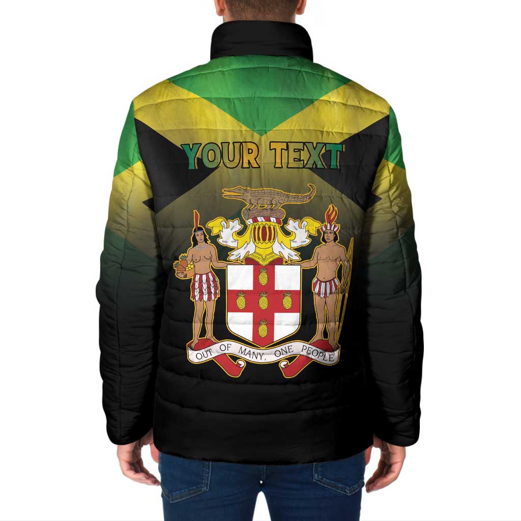 Personalized Pray For Jamaica Padded Jacket Jamaica Strong - Wonder Print Shop
