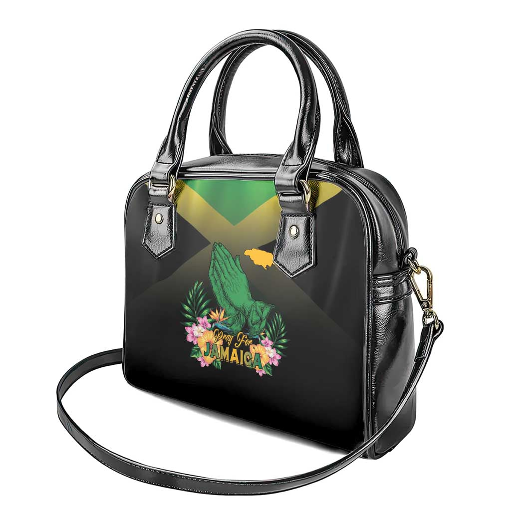 Pray For Jamaica Shoulder Handbag Jamaica Strong - Wonder Print Shop