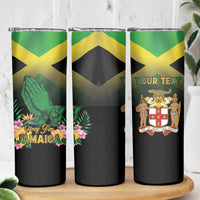 Personalized Pray For Jamaica Skinny Tumbler Jamaica Strong - Wonder Print Shop