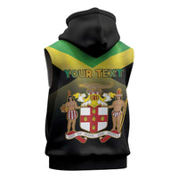 Personalized Pray For Jamaica Sleeveless Zip Hoodie Jamaica Strong - Wonder Print Shop
