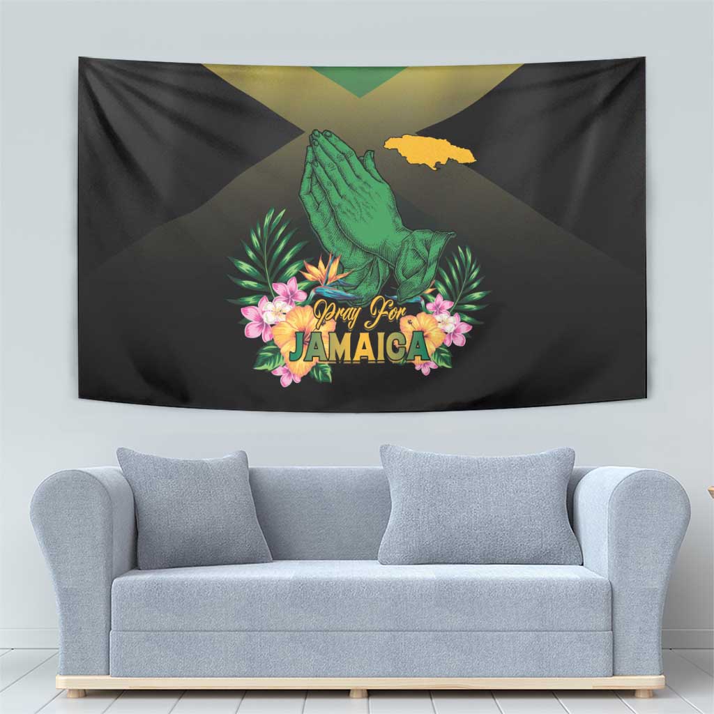 Pray For Jamaica Tapestry Jamaica Strong - Wonder Print Shop