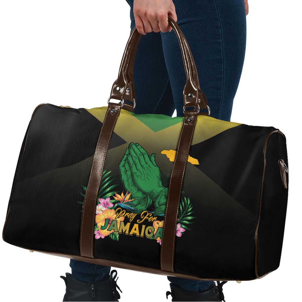 Pray For Jamaica Travel Bag Jamaica Strong - Wonder Print Shop