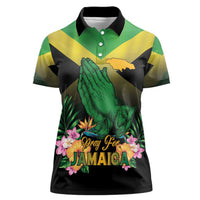 Personalized Pray For Jamaica Women Polo Shirt Jamaica Strong - Wonder Print Shop