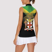 Personalized Pray For Jamaica Women Sleeveless Polo Shirt Jamaica Strong - Wonder Print Shop