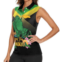 Personalized Pray For Jamaica Women Sleeveless Polo Shirt Jamaica Strong - Wonder Print Shop