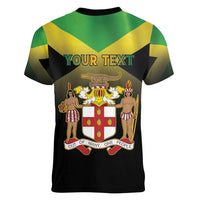 Personalized Pray For Jamaica Women V-Neck T-Shirt Jamaica Strong - Wonder Print Shop