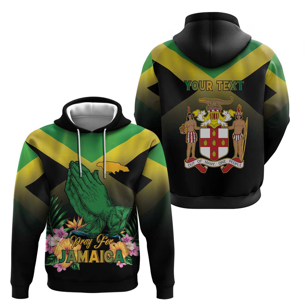 Personalized Pray For Jamaica Zip Hoodie Jamaica Strong - Wonder Print Shop