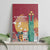 Latvia Independence Day Canvas Wall Art Latvija with Freedom Monument