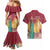 Latvia Independence Day Couples Matching Mermaid Dress and Hawaiian Shirt Latvija with Freedom Monument