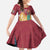 Latvia Independence Day Family Matching Off Shoulder Maxi Dress and Hawaiian Shirt Latvija with Freedom Monument