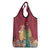 Latvia Independence Day Grocery Bag Latvija with Freedom Monument