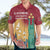 Latvia Independence Day Hawaiian Shirt Latvija with Freedom Monument