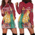Latvia Independence Day Hoodie Dress Latvija with Freedom Monument