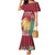 Latvia Independence Day Mermaid Dress Latvija with Freedom Monument