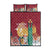 Latvia Independence Day Quilt Bed Set Latvija with Freedom Monument