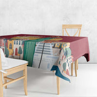 Latvia Independence Day Tablecloth Latvija with Freedom Monument