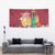 Latvia Independence Day Tapestry Latvija with Freedom Monument