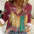 Latvia Independence Day Women Casual Shirt Latvija with Freedom Monument