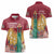 Latvia Independence Day Women Polo Shirt Latvija with Freedom Monument