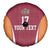 Latvia Football Custom Spare Tire Cover Red Latvian Pattern