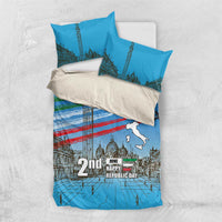 Italy Republic Day Bedding Set Festa della Repubblica with Frecce Tricolori