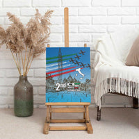 Italy Republic Day Canvas Wall Art Festa della Repubblica with Frecce Tricolori