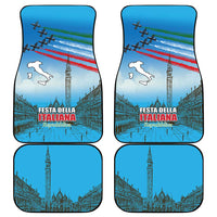 Italy Republic Day Car Mats Festa della Repubblica with Frecce Tricolori