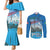 Italy Republic Day Couples Matching Mermaid Dress and Long Sleeve Button Shirt Festa della Repubblica with Frecce Tricolori
