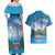 Italy Republic Day Couples Matching Off Shoulder Maxi Dress and Hawaiian Shirt Festa della Repubblica with Frecce Tricolori